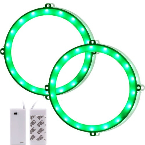 Atento Luces 2 Luz Led Brillante Grano Bolsa Junta Juego Noc