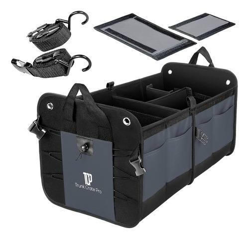 Trunkcratepro Premium Multi Compartments Collapsible Port Ac