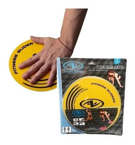 Imagen 2 de 2 de Fitness Sliders Deslizadores Athletic Works