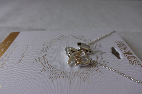 Dije Snoopy Chapado En Oro 14k