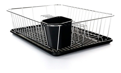Secaplatos Con Accesorios Seca Plato Metal Plastico Cubierto