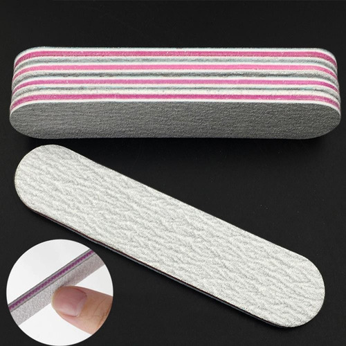 Mini Limas De Uñas De Doble Cara, Lima Para Uñas, 1/5 Unidad