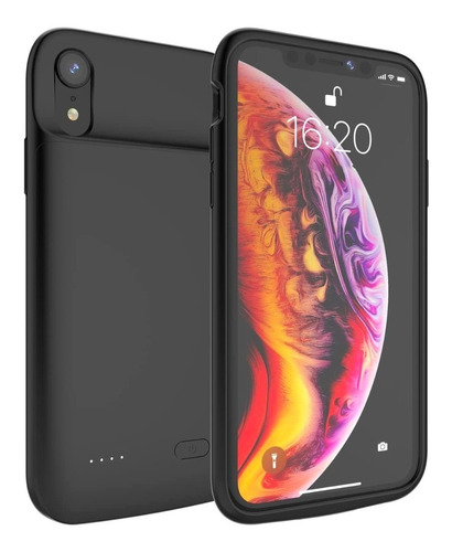 Funda Cargador Powerbank Para iPhone XR 6500mah Portatil