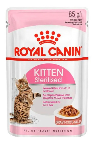 Royal Canin Pouch Kitten Sterilised 85 Gr