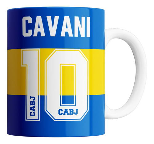 Taza De Ceramica - Cavani Boca Juniors