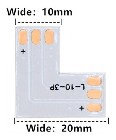 Kit 5 Conectores Fita Led Cct 3 Vias Modelos