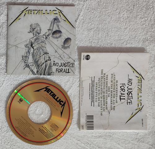 Metallica ... And Justice For All Australian Limited Edition (Usado)