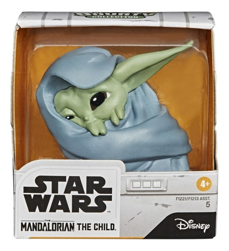 Star Wars The Child Baby Yoda En Pose: Arropado