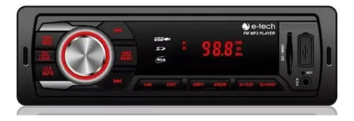 Aparelho De Som Automotivo New Combat Mp3/usb E-tech