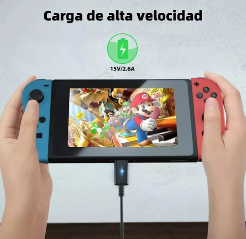 Cargador Para Nintendo Switch/ Ac Adapter