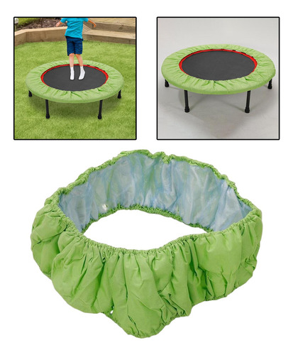 Funda Protectora Para Trampolín 38 Pulgadas Con 6 Agujeros