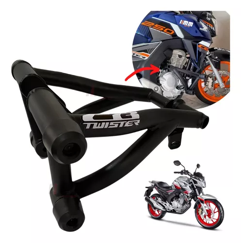 Protetor Twister 250 Stunt Cage Gaiola Slider Stunt Stunt Race Motor e  carenagem CB 250F Cb250F 2015 a 2022