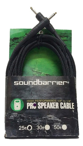 Cable Para Parlante SoundBerrier MSP2-1450 Plug-plug Profesional Mallado 16,5m