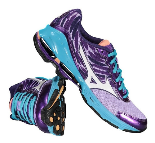 Mizuno Wave Frontier 9 Feminino Roxo 