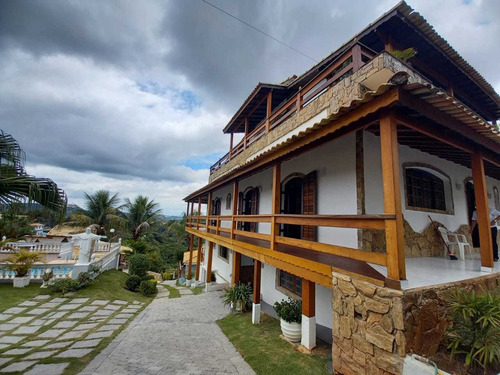 2.800m², Bela Chácara Em Condomínio, Casa Sede E De Hospedes