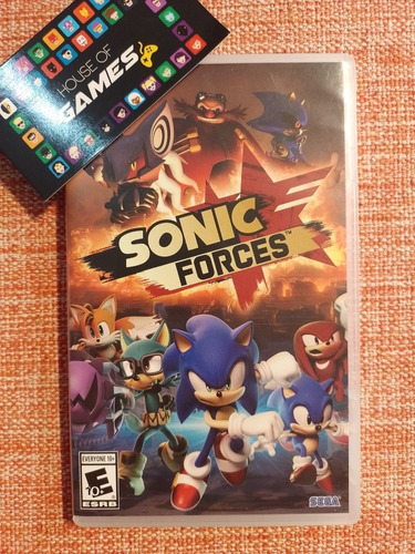 Sonic Forces Nintendo Switch Midia Física Usado 