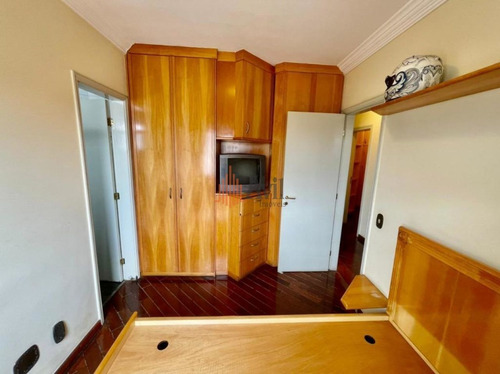 Imagem 14 de 15 de Apartamento Com 4 Dormitórios Para Alugar, 138 M² Por R$ 7.500,00/mês - Tatuapé - São Paulo/sp - Av5842