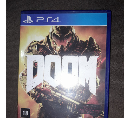 Jogo Ps4 Doom Eternal (Usado)