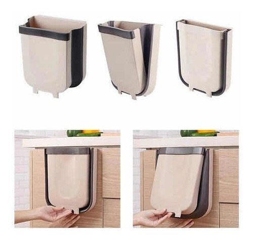 Basurero Plegable Para Cocina Chico