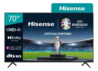 Smart Tv Hisense 70A6H 70'' UHD 4K Led Vidaa