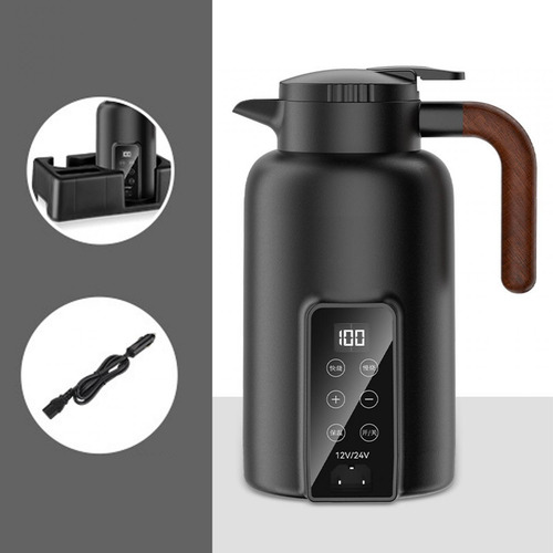 Caldera De Calefacción Automática De La Taza De La Negro