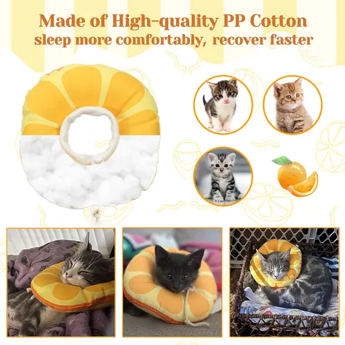Conos Para Gatitos Collar Isabelino Extra Pequeño Suave