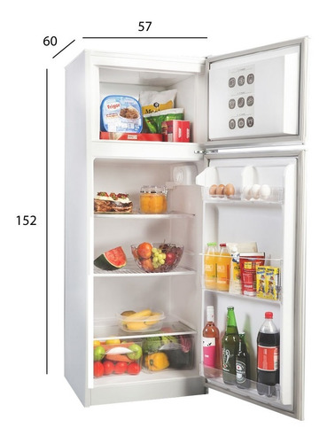 Imagen 4 de 7 de Heladera Con Freezer Blanca 280 Litros Neba A280 Outlet