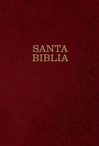 Biblia Ntv Letra Súper Gigante Tapa Dura Color Vino (0234)