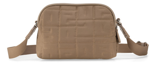 Bolso Crossbody Cloe Diyil Chico Color Marrón claro