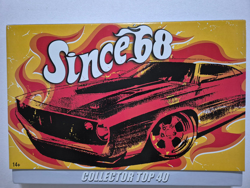 Set Hot Wheels 2008 Collector Top 40 Autos Since 68 Rojo