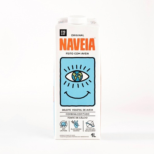 Bebida À Base De Aveia Original Naveia Caixa 1l
