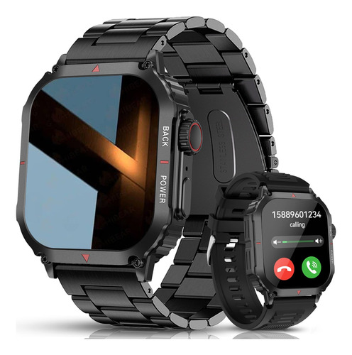 Smartwatch Impermeable De 1.95 In Con Llamadas Por Bluetooth