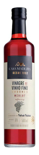 Vinagre De Vinho Tinto Merlot 50ml - Casa Madeira