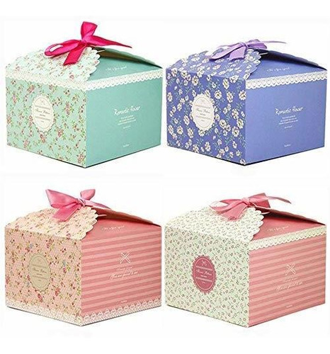 Cajas De Regalo Chilly Juego De 12 Cajas De Dulces Pastel Ga