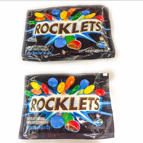 Rocklets 20grs Promo  X 10 Sobres - Barata La Golosineria