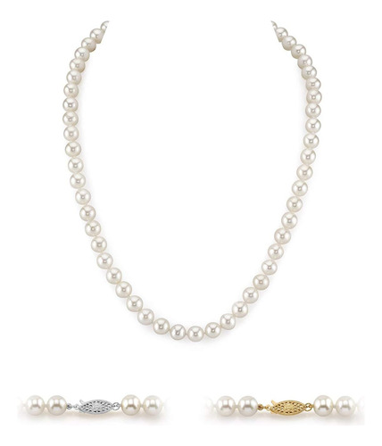 The Pearl Source Collar De Perlas Cultivadas En Agua Dulce, 