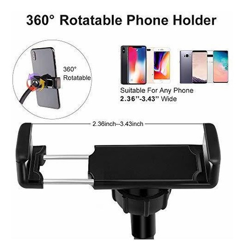 Anillo De Luz Para Selfie Con Soporte Para Teléfono