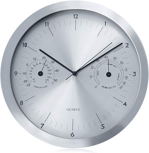 Maclean  Reloj De Pared De 35,56 Cm, Con Mecanismo