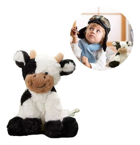 Bonito Y Flexible Juguete De Peluche Con Forma De Vaca