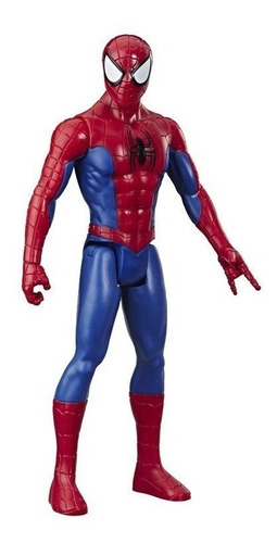 Imagen 2 de 6 de Muñeco Marvel Hombre Araña 29cm Spiderman Original Hasbro