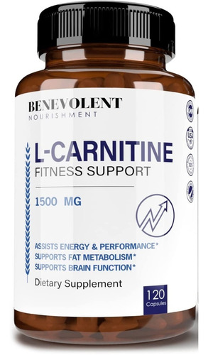 Carnitine 150 Cap Benevolent - Unidad a $2249