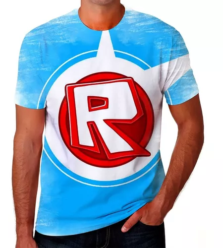 Camisas Camisetas Infantil Juvenil Manga Curta Roblox Top