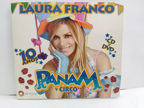 Laura Franco Panam Y Circo 10 Anos C/ Dvd + Cd