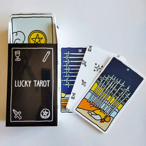 Tarot Lucky Tarot // Modelo 49 (impresión Digital)