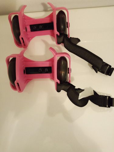Patines Dos Ruedas Con Luz Led Y Protector De Mano (Usado)