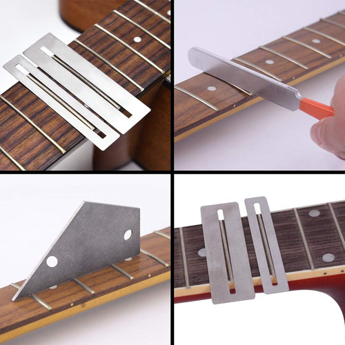 Lima De Acero Inoxidable For Pulir Trastes De Guitarra