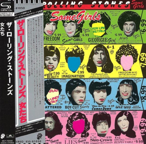 The Rolling Stones Some Girls Cd Shm-cd Cardboard Sleeve