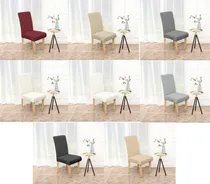 Comprar Fundas Lisas Para Silla Elastizadas X6 Calidad Cubre Silla