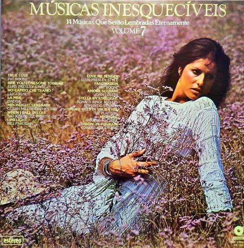 Músicas Inesquecíveis Vol. 7 Lp 14 Músicas Premer 1977 3297