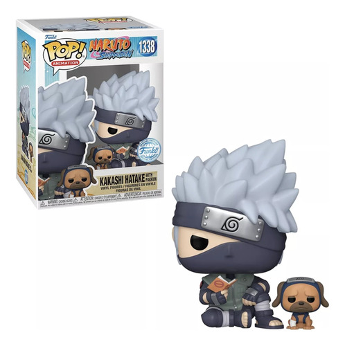 Kakashi With Pakkun Funko Pop 1338 Naruto Shippude Exclusivo